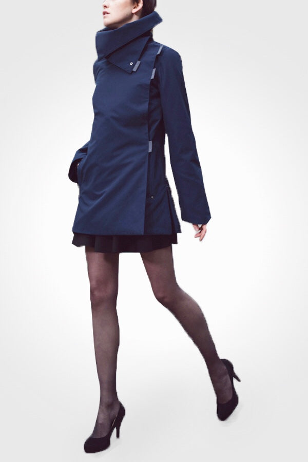 La giacca impermeabile Twiggy blu scuro / antracite