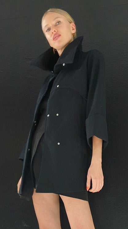 Black AUDREY Jacket - Urbahia