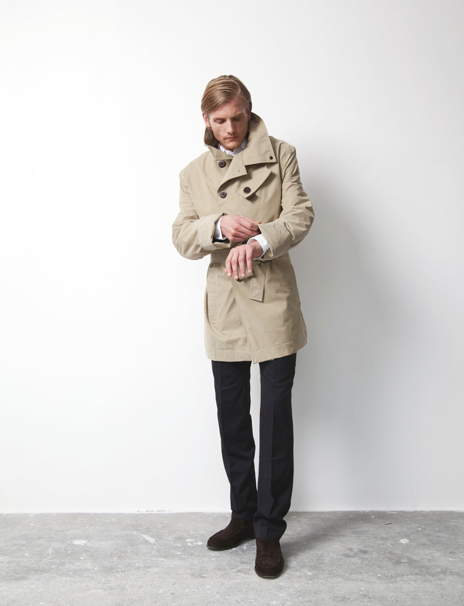 Il cappotto impermeabile uomo Mermoz Adventure beige